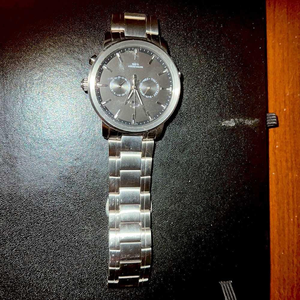 Plain Jane Classic Water Resistant BMW Watch